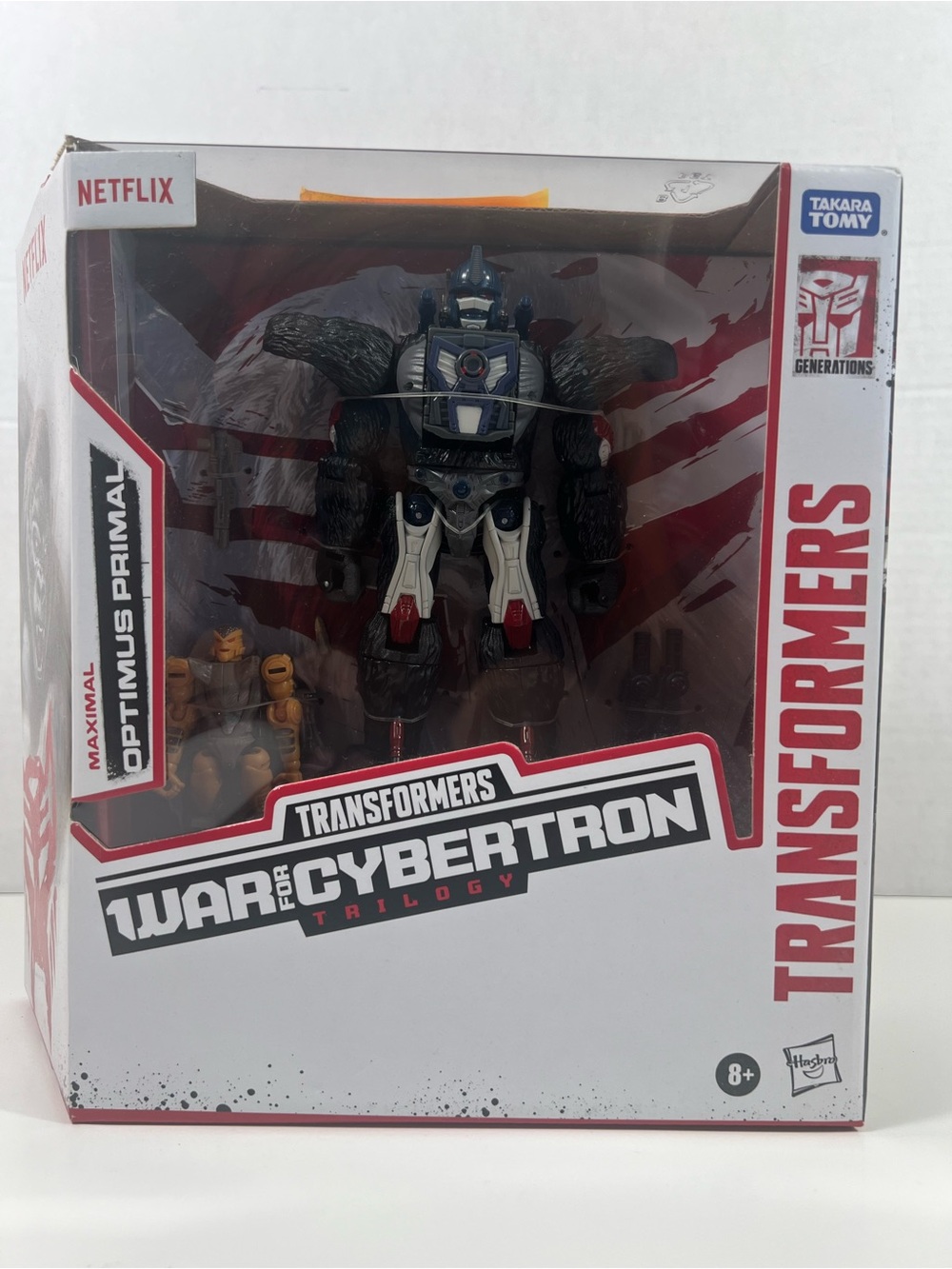 Netflix WFC Trilogy Maximal Optimus Primal with Rattrap!